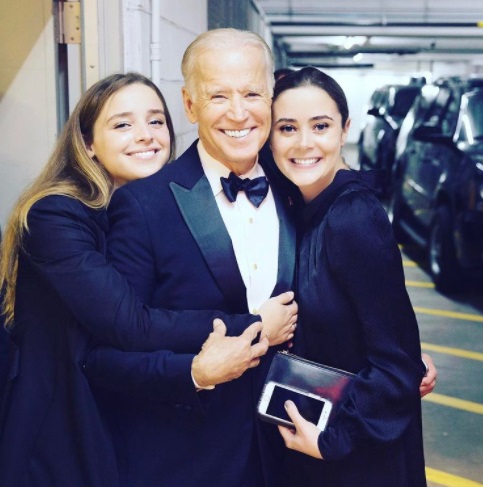 Ong Joe Biden cung 2 chau gai Naomi va Finnegan